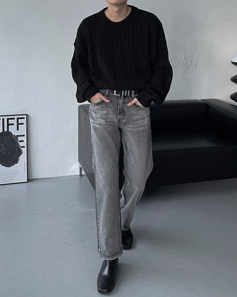 GL Twisted Round Knitwear (5 colors)