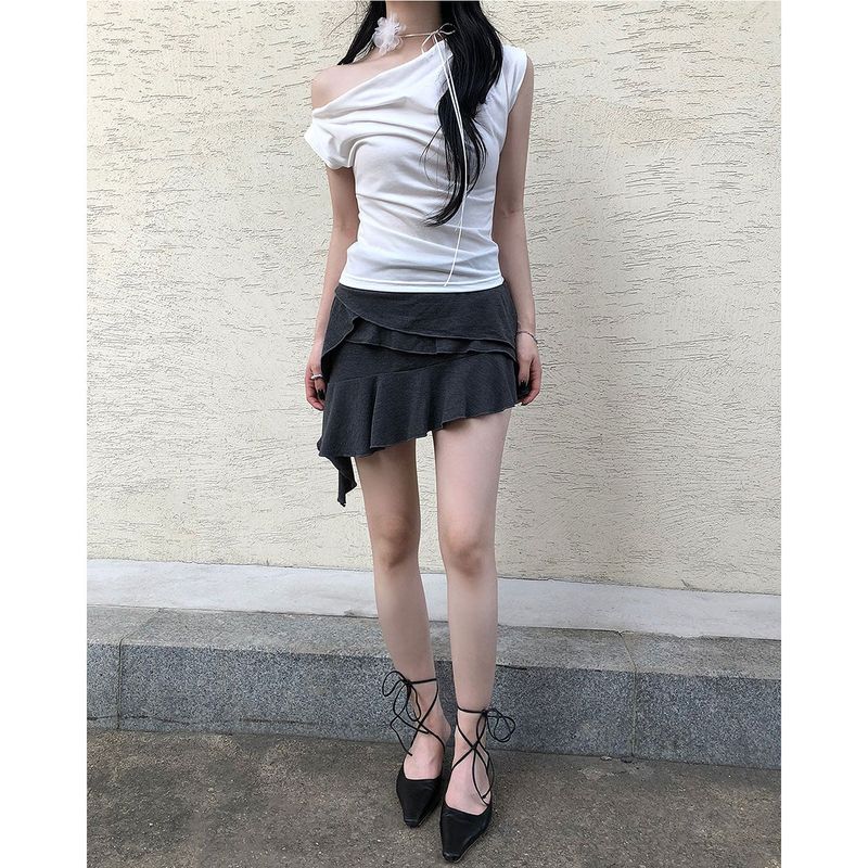 Flare Skirt Pants