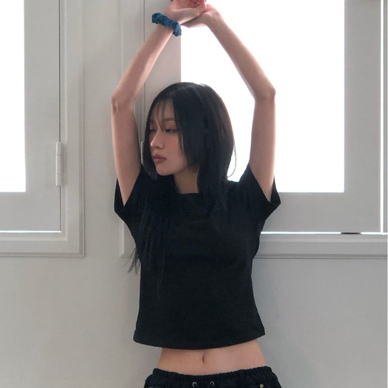 Updraft Slim Fit T-shirts [Black]