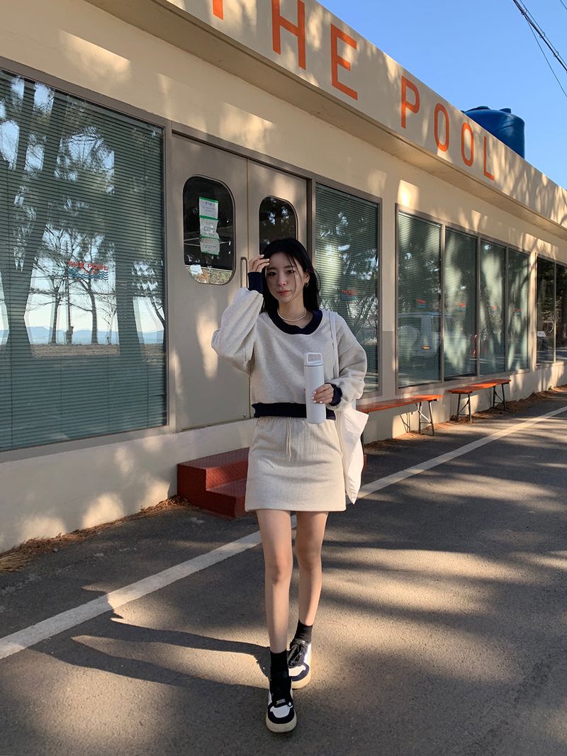 [MADE] Stern hip mini skirt