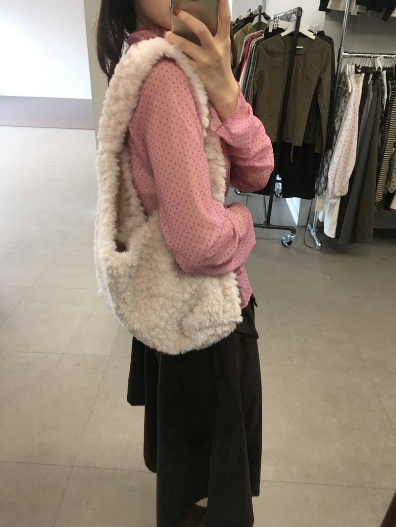 Soft Cloudy Shoulder Bag (3color)