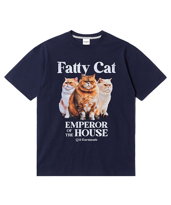 RG Fatty Cat Tee (Navy)