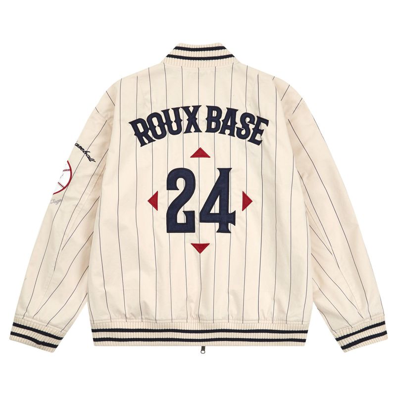 ROUX BASE UNIFORM AUTOGRAPH TEAM REVERSIBLE VARSITY (IVORY)