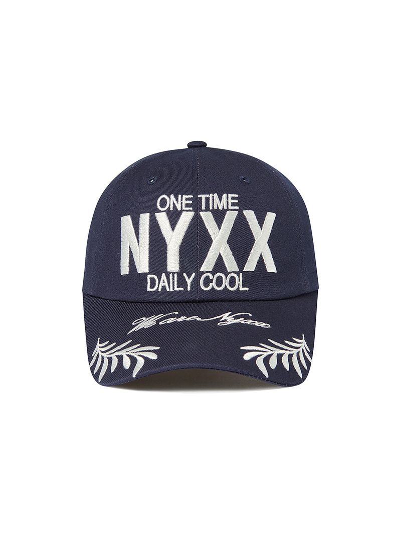 NYX SLOGAN BALL CAP (NAVY)