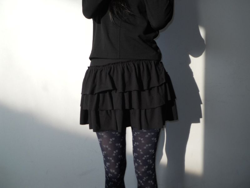 peony frill skirt
