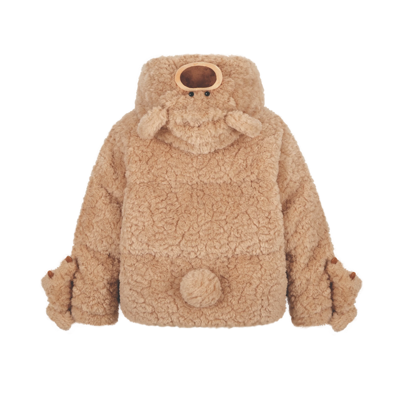 13DE MARZO Bear Costume Down Jacket