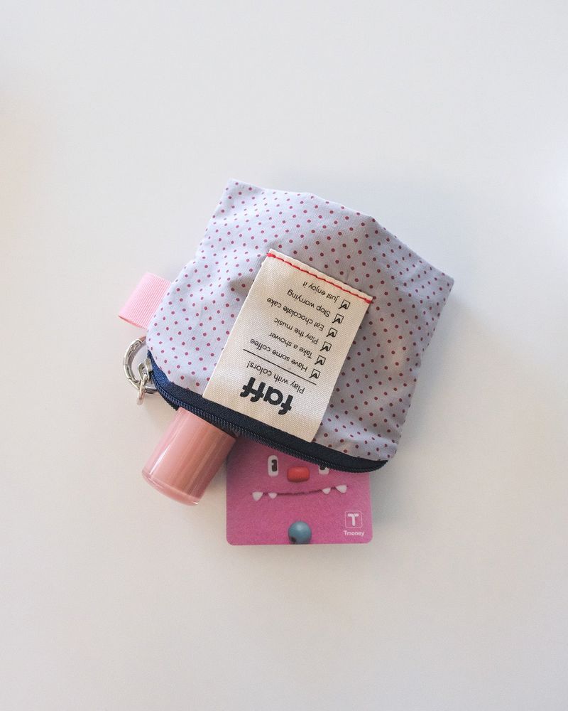 faff Pouch mini Dot Grey