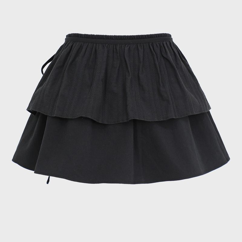 DUET SKIRT IN BLACK