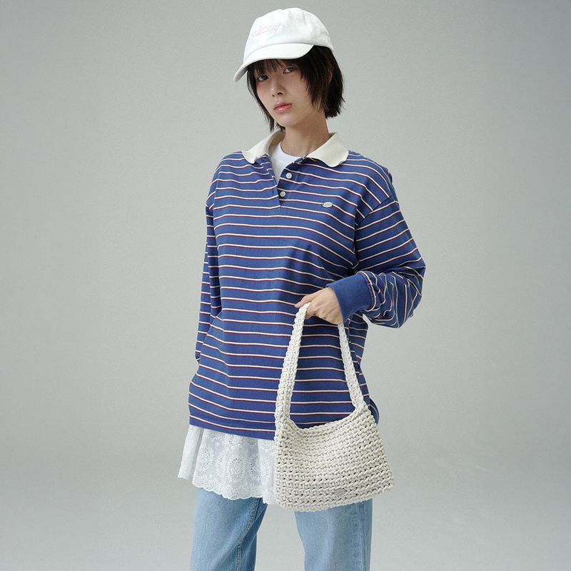 COTTON KNITTING BAG (Cream)