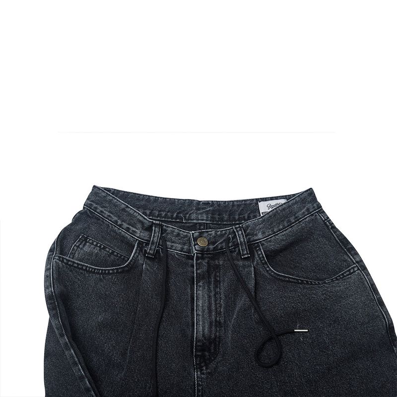 MBSRCOPT102 MID90 BAGGY DENIM PANTS BLACK
