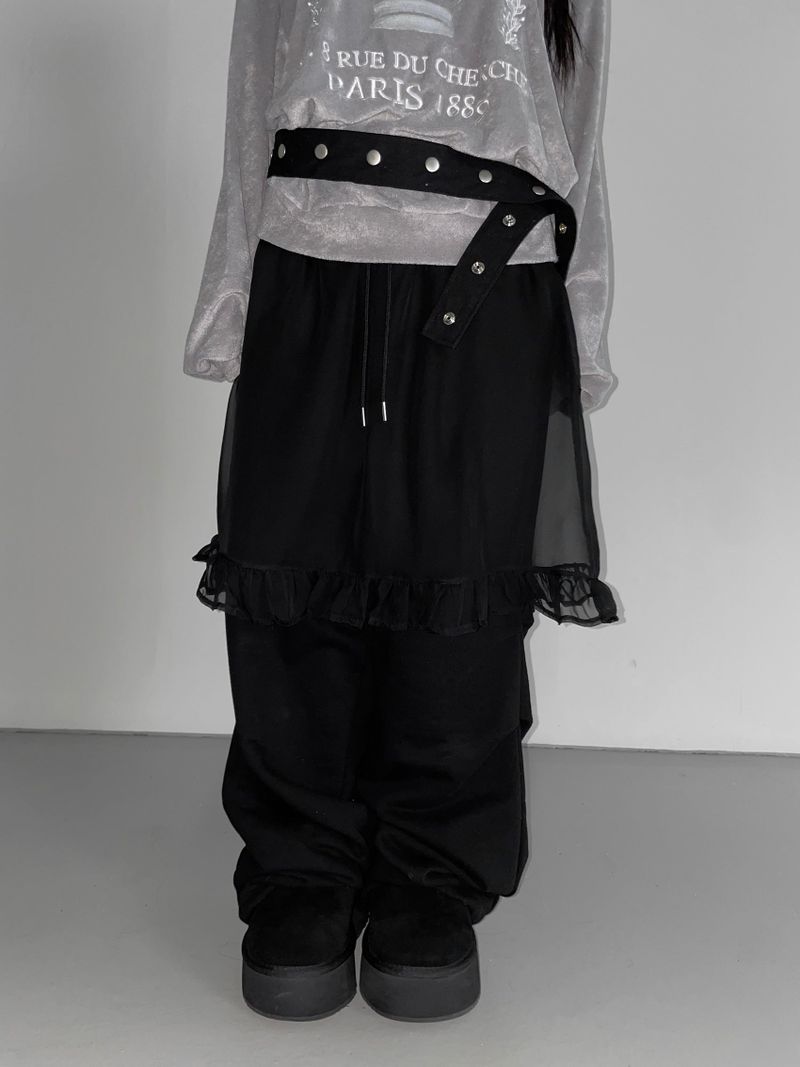 sibooya check belt bag(2 color)