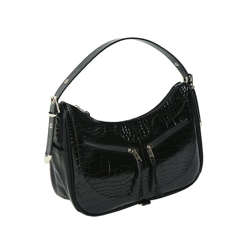 IUGAMAKARAS（イウガマカラス）の「Western Enamel Pattern Leather Bag（Bags）」