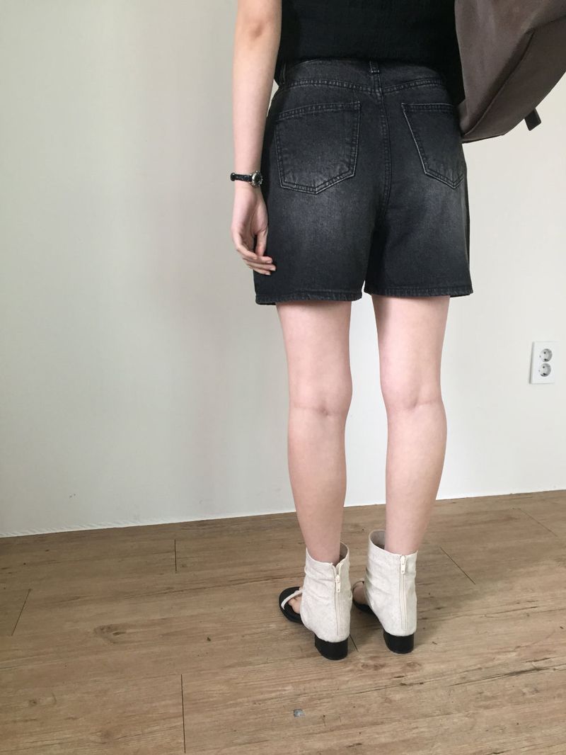 Gemma Denim Shorts (2color)