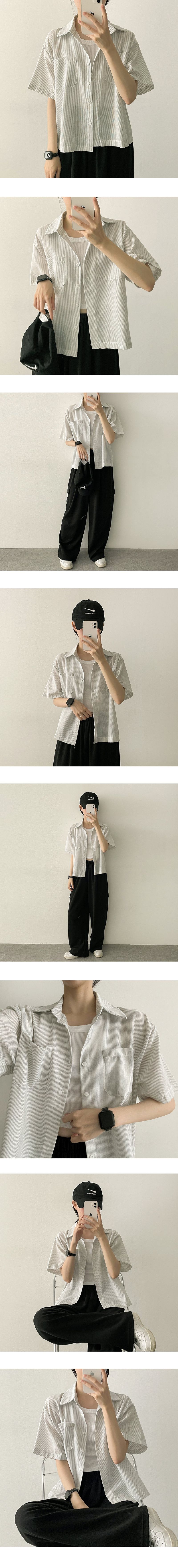 Lochin Round Sleeveless Shirt