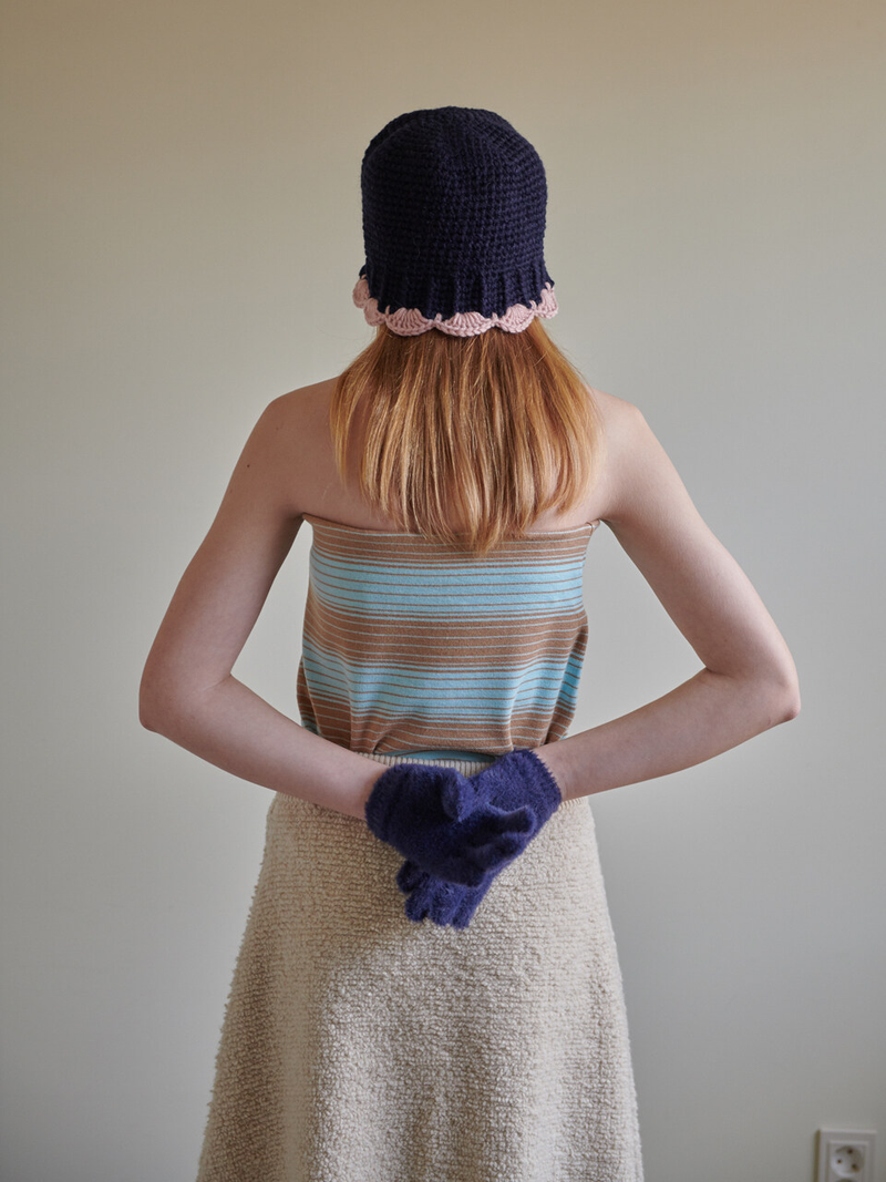 Flower bell hat