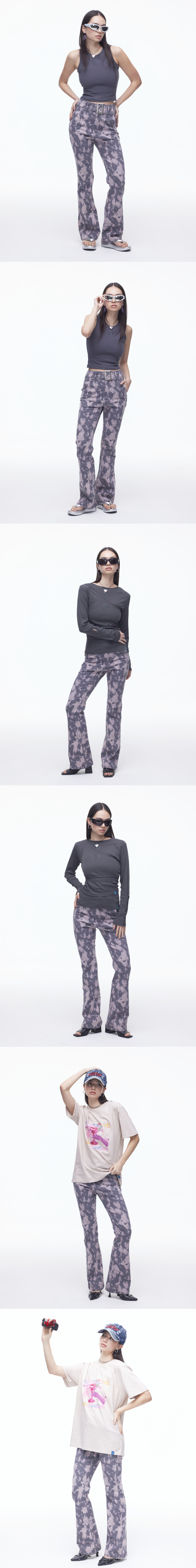 Tiedye Bootscut Pants (PK)