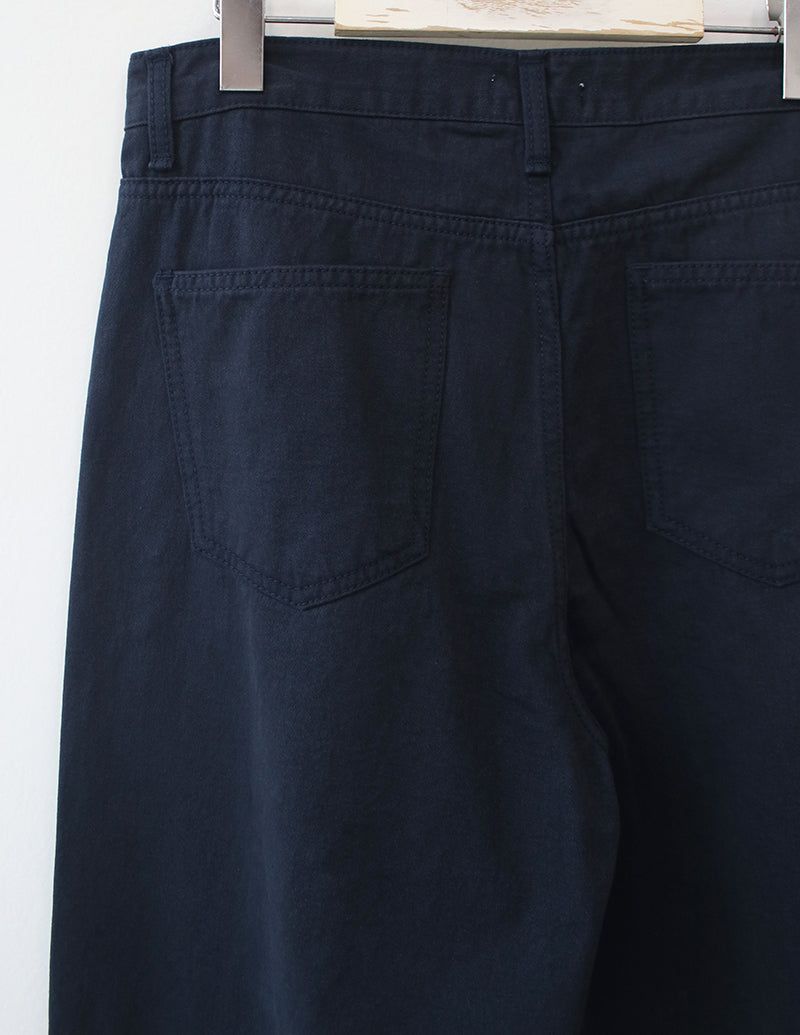 woody cotton wide pants