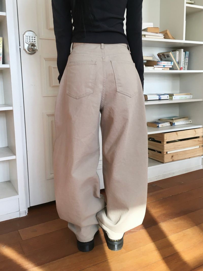 Natural Standard Balloon Pants (4c)