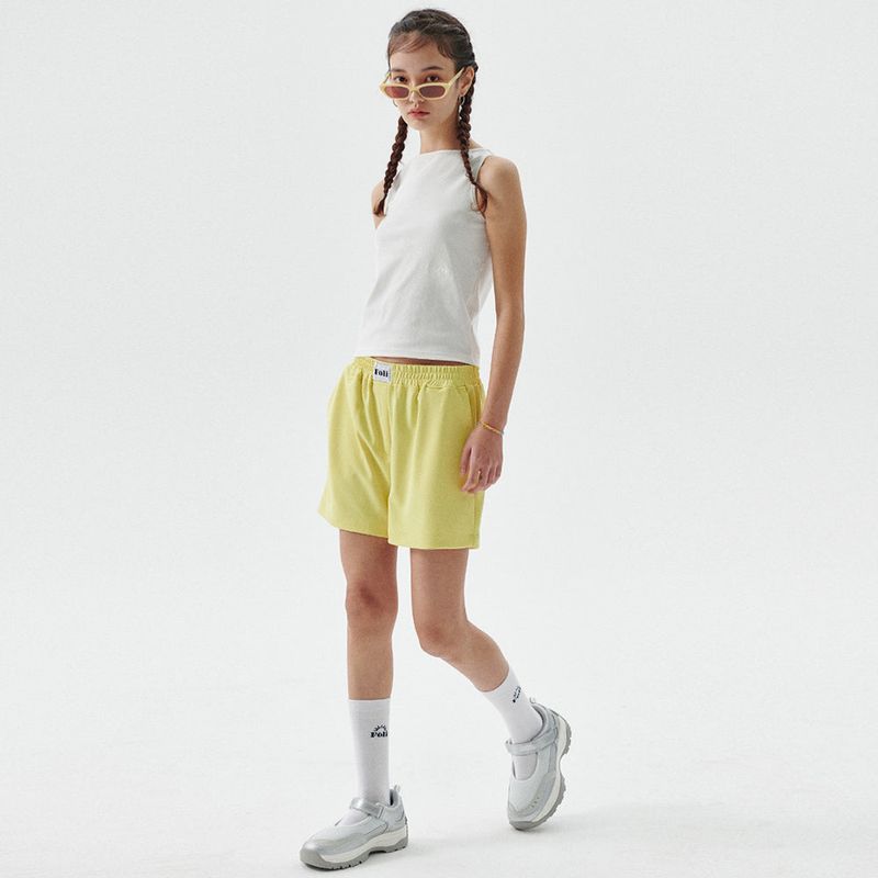 Rib Boatneck Sleeveless, White