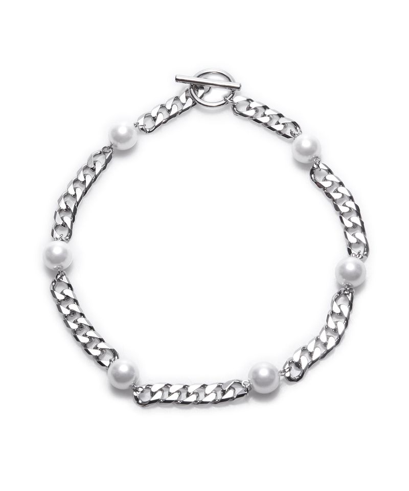 blackpurple（ブラックパープル）の「ARLEE PEARL CHAIN NECKLACE（Accessories）」