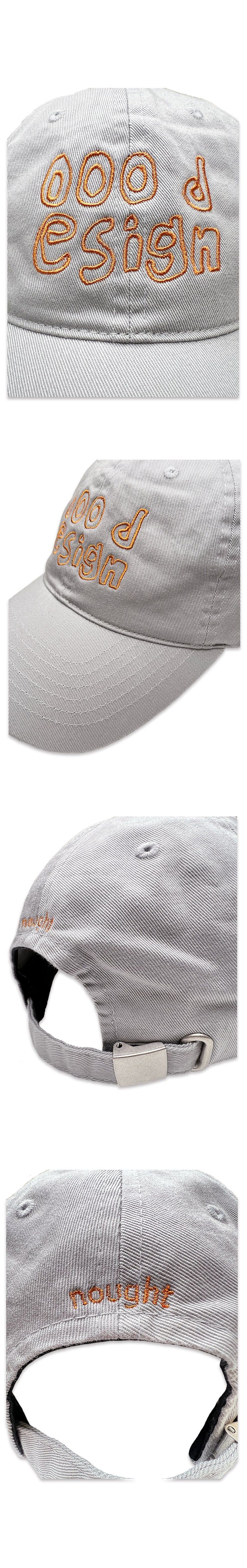000 Design Ball Cap / Grey