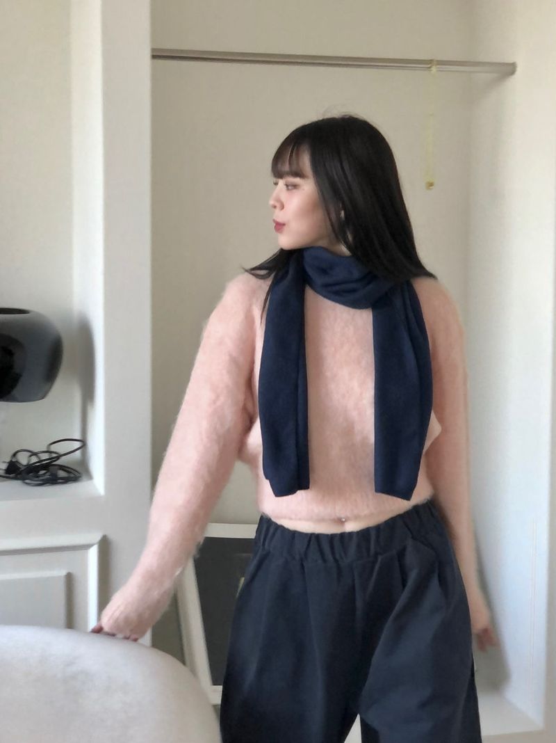 Davie alpaca knit