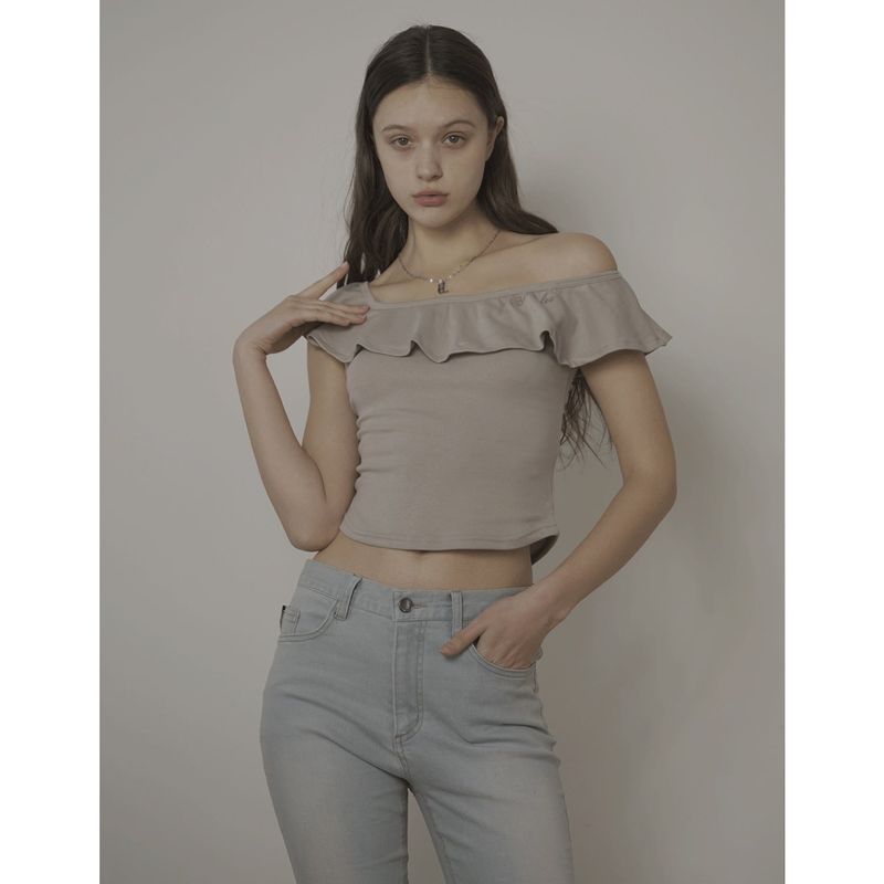 CHLOE TOP-BEIGE