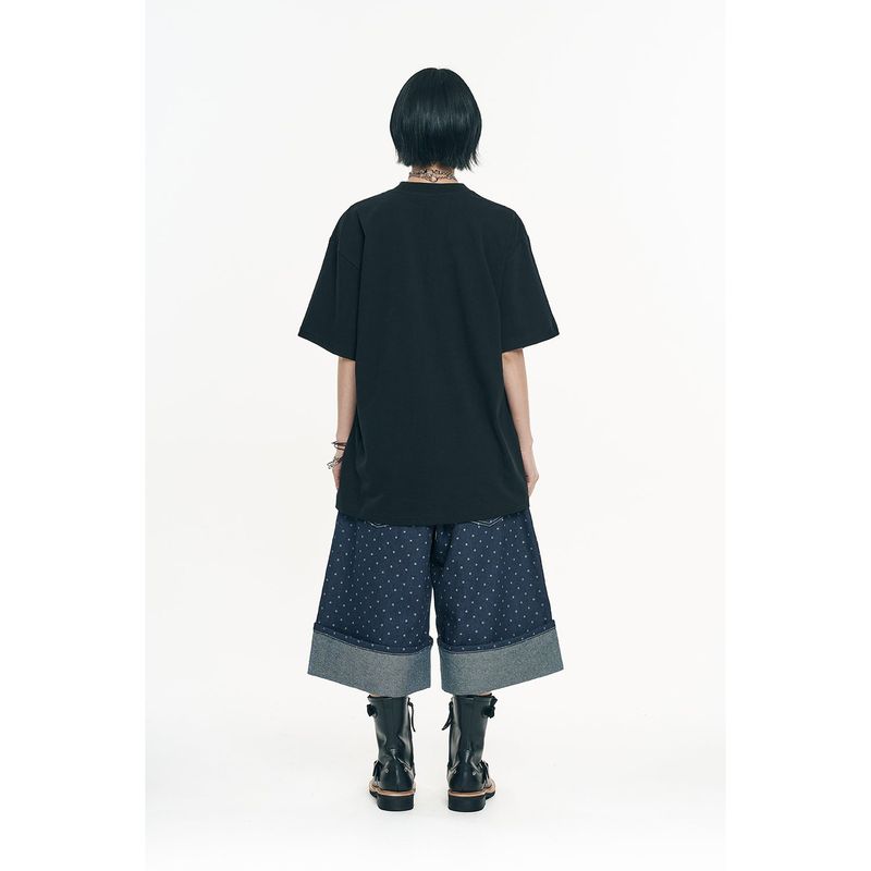 Kitsch Dot Short Sleeve - Black