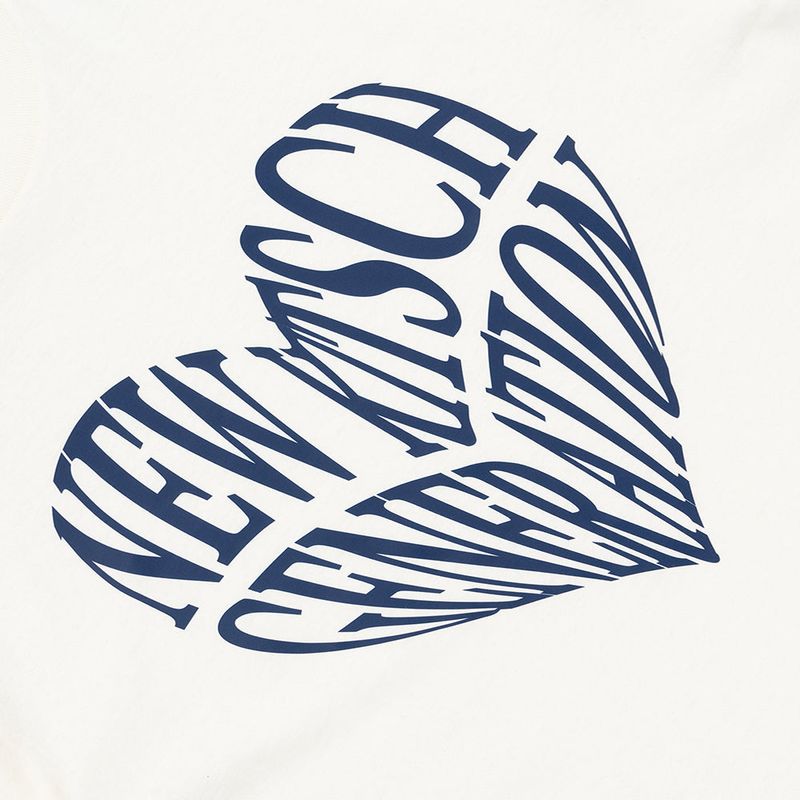 NKG HEART SHORT SLEEVE (IVORY)