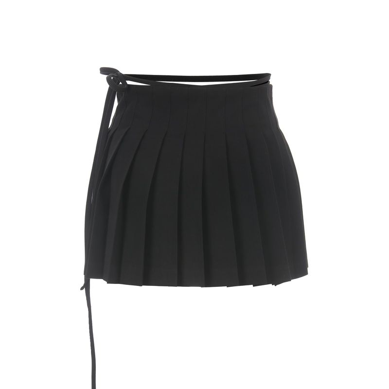 Avant 2-way wrap pleated skirt 001