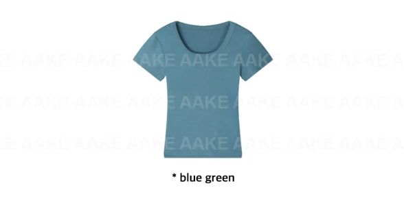 CURVED ROUND TEE