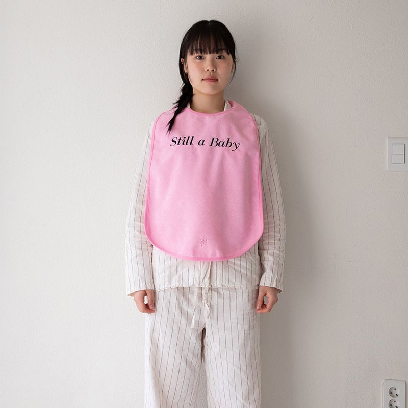 adult bib_pink