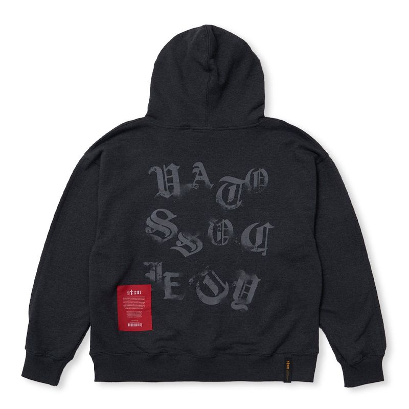 TOY BEAR HOODIE CHARCOAL