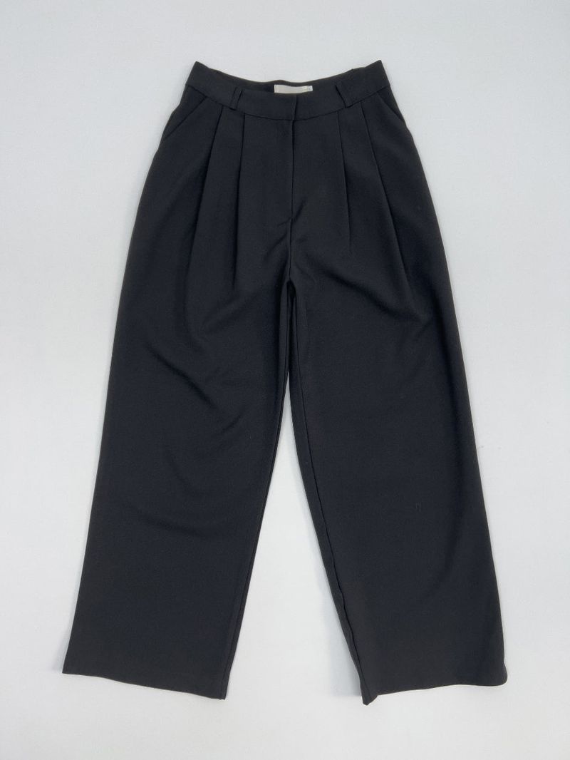 Amy Two Tuck Wide Slacks