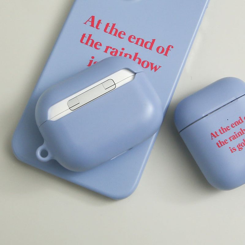 Simply Text Purple (Airpods Matt Case)