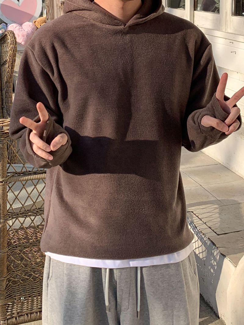  Ched fleece warmer hoodie