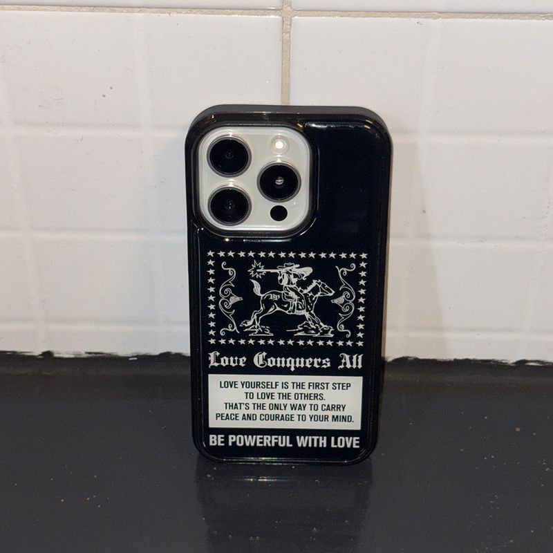 cowgirl epoxy case (black)