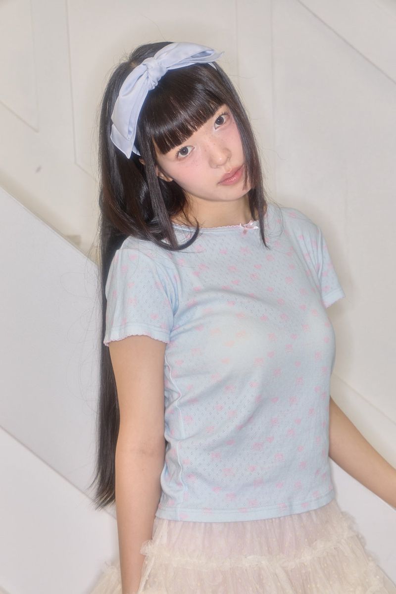 SHAKIRI（シャキリ）の「KIRI SKULL EYELET TOP (MINT)（Tops）」