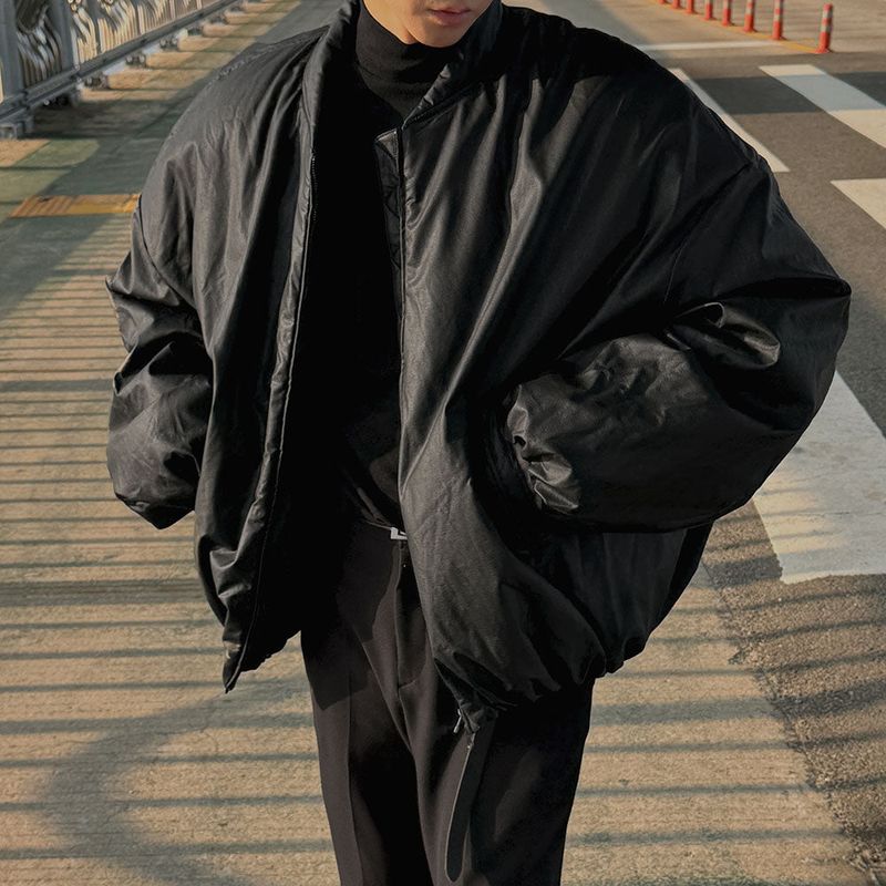 2 Low Leather Bomber MA-1 Jumper (2color)
