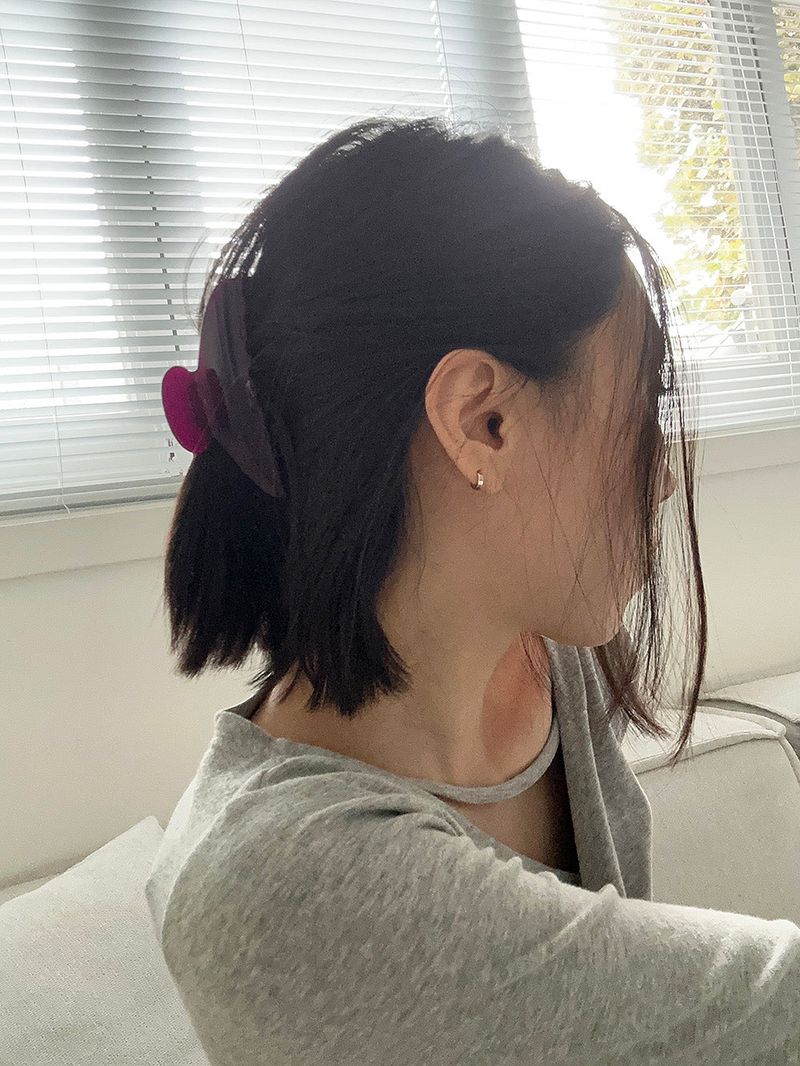 Grape hair clip