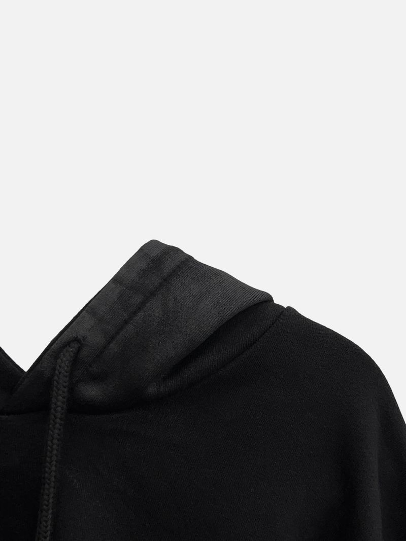 [SET] Onyx Coated Basic Hooded T-Shirt
