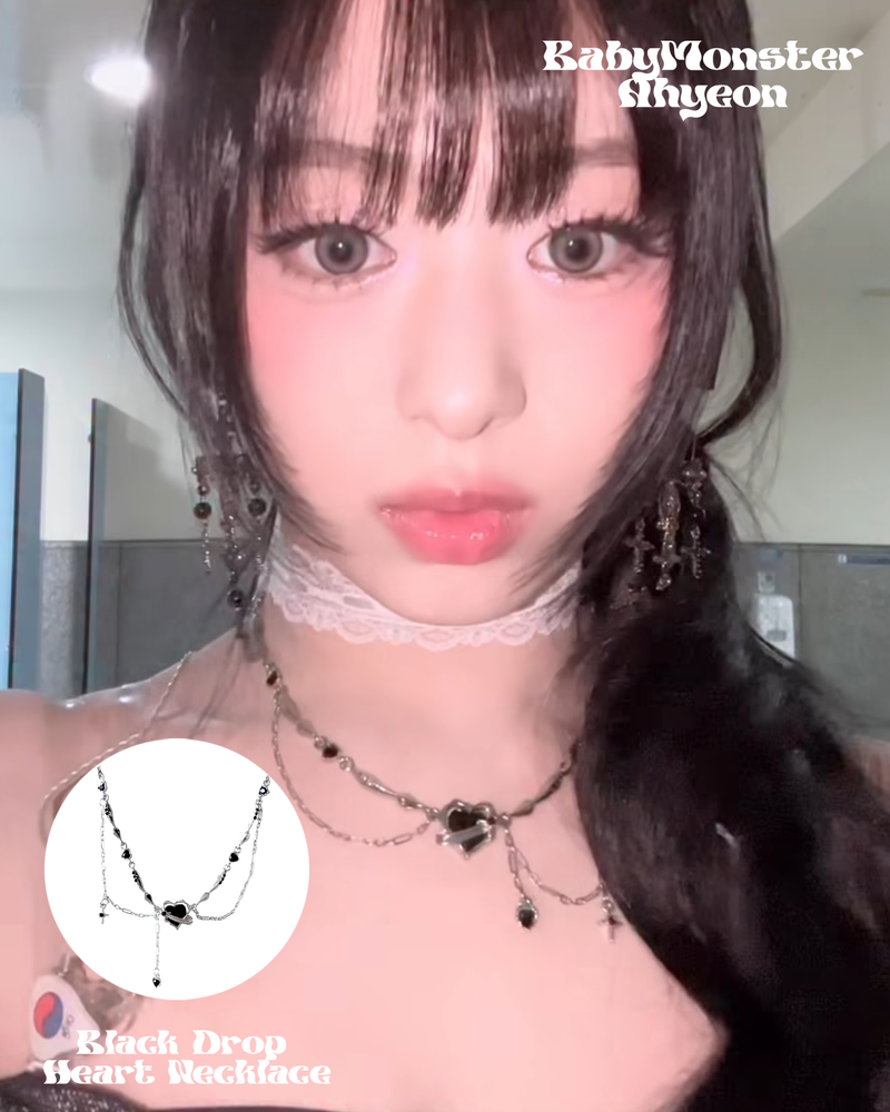 moanother（モノアザー）の「[Babymonster Ahyeon Pick!] バックドロップハートネックレス（アクセサリー）」