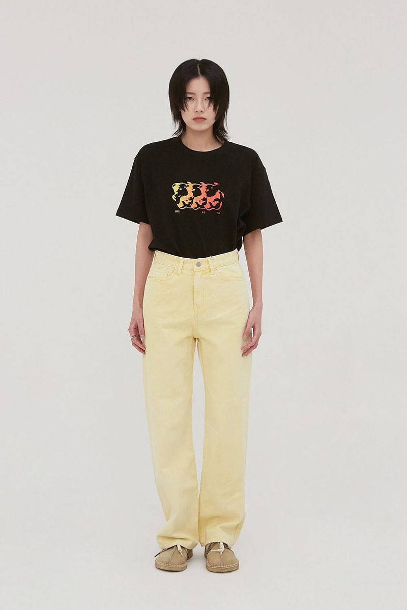 Flame Bear Tee_Black