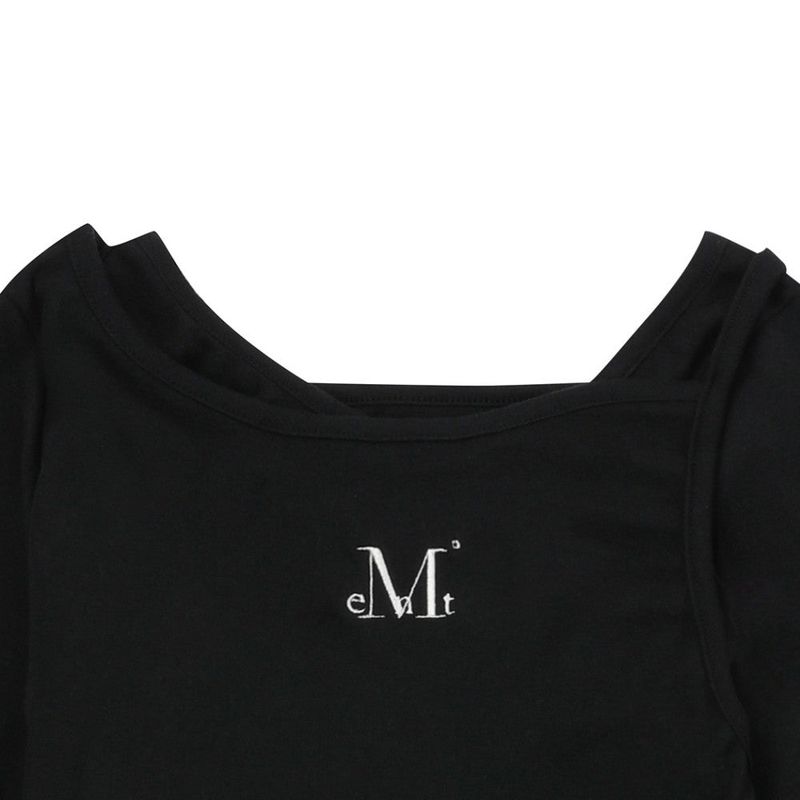 ダブリーアンバランスセットTシャツ (4Color)