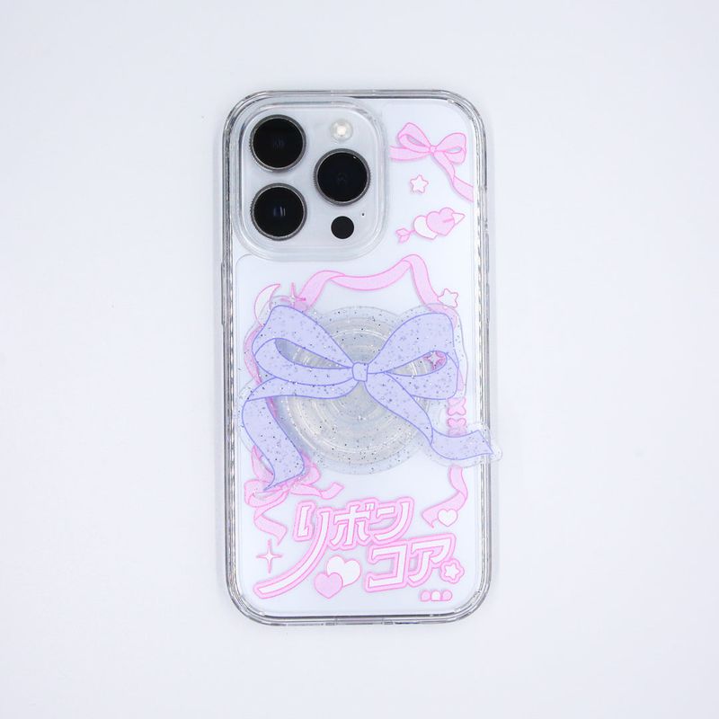 【MADE】Ribbon Glitter Smart Tok / Pesto 24.