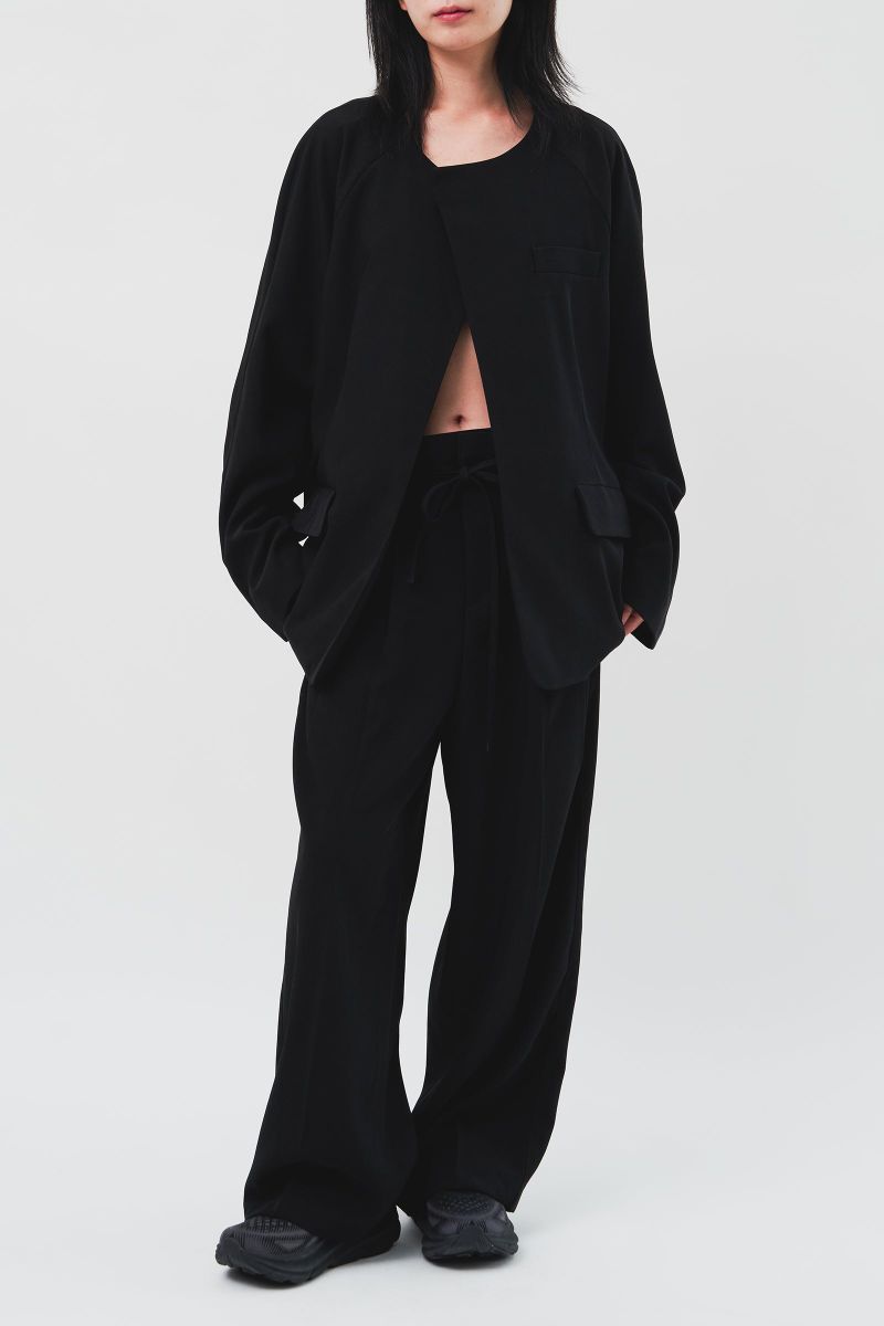 Oriental Rope Wide Trousers (2color)