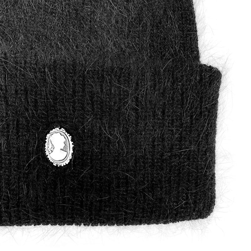 Cameo Angora Beanie
