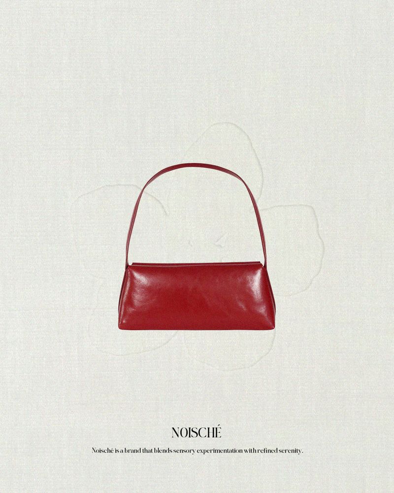 MADE_Linea Baguette Bag/ RED