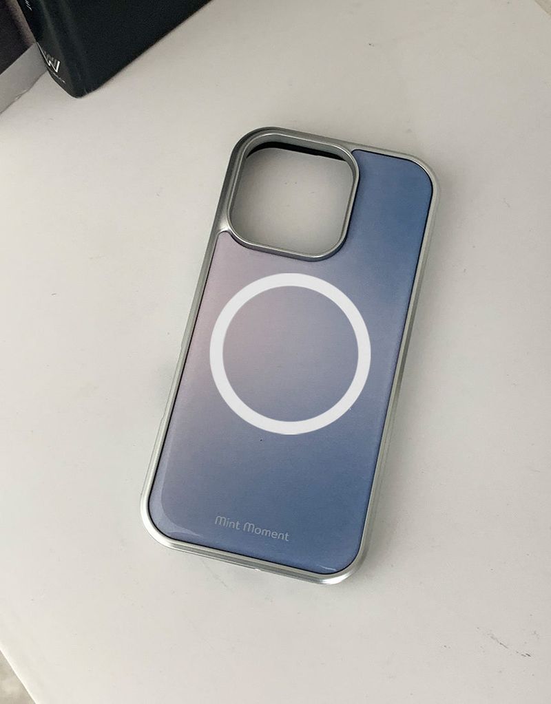  [MADE]ヘイズ シルバーエポキシ MagSafe iPhoneケース