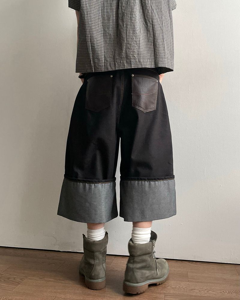 IDF（アイディーエフ）の「ダンク バミューダ デニムパンツ（パンツ）」